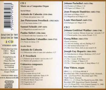 2CD Finn Viderø: The Legendary Danish Organist Finn Viderø: Volume 4:The 1950s Recordings And Last 1980s Recordings: The Rare Recordings