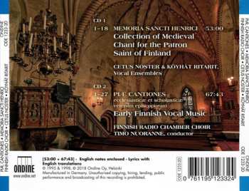 2CD Timo Nuoranne: Piæ Cantiones & Memoria Sancti Henrici: Medieval Chant And Early Vocal Music From Finland