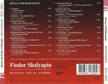 CD Feodor Chaliapin: Songs And Romances