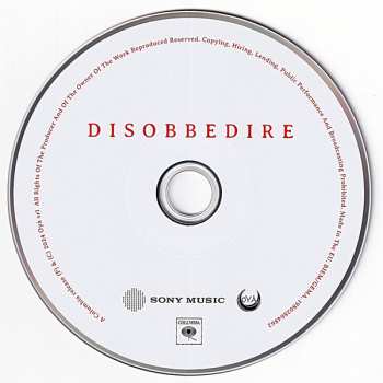 CD Fiorella Mannoia: Disobbedire