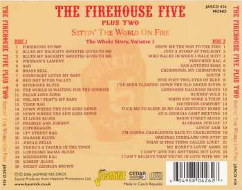 2CD Firehouse Five Plus Two: Settin' The World On Fire : The Whole Story, Volume 1