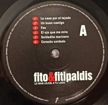 LP/CD Fito & Fitipaldis: Lo Mas Lejos, A Tu Lado