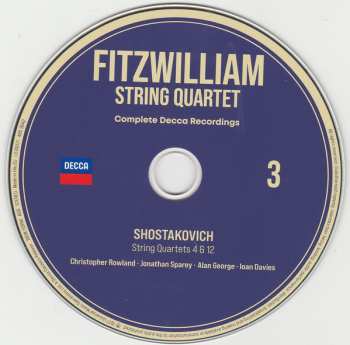 15CD/Box Set Fitzwilliam String Quartet: Complete Decca Recordings LTD