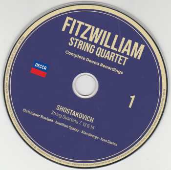 15CD/Box Set Fitzwilliam String Quartet: Complete Decca Recordings LTD