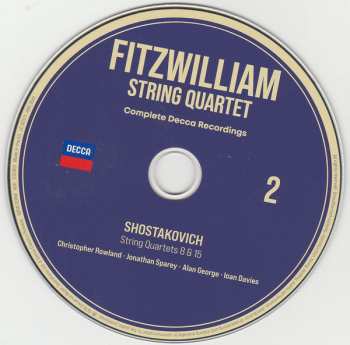 15CD/Box Set Fitzwilliam String Quartet: Complete Decca Recordings LTD