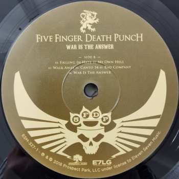 LP Five Finger Death Punch: War Is The Answer