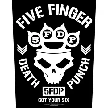 Nášivka na chrbát Got Your Six