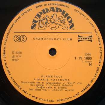 LP Marie Rottrová: 75