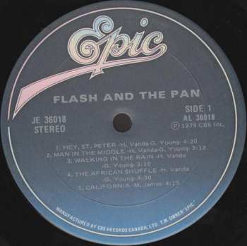 LP Flash & The Pan: Flash And The Pan
