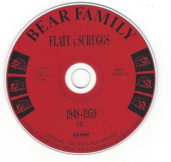 4CD/Box Set Flatt & Scruggs: 1948-1959