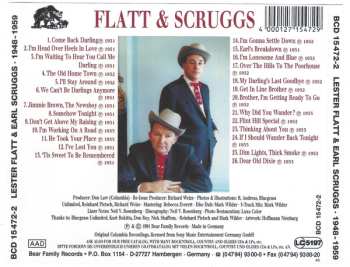 4CD/Box Set Flatt & Scruggs: 1948-1959