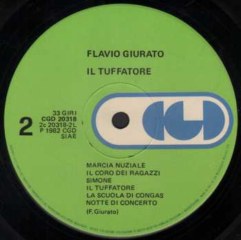 LP Flavio Giurato: Il Tuffatore