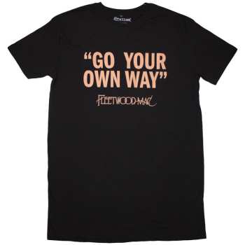 Merch Fleetwood Mac: Dámske Tričko Dress Go Your Own Way