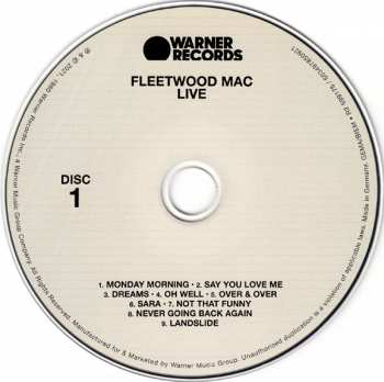 2LP/3CD/SP/Box Set Fleetwood Mac: Live DLX | LTD