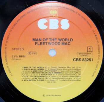 LP Fleetwood Mac: Man Of The World