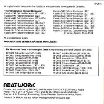 CD Fletcher Henderson: Volume 2 1926-1936 (The Alternative Takes In Chronological Order)