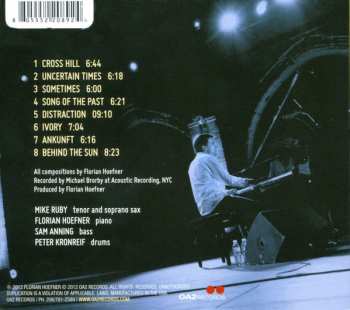 CD Florian Hoefner Group: Songs Without Words