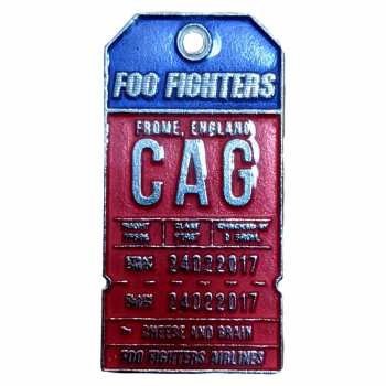 Merch Foo Fighters: Odznak Flight Tag