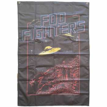Merch Foo Fighters: Textilný plagát Ufos