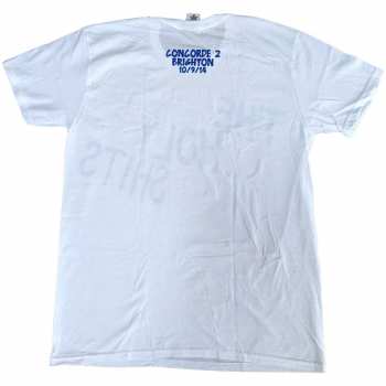 Merch Foo Fighters: Foo Fighters Unisex T-shirt: The Holy Shits Brighton 2014 (back Print) (ex-tour) (large) L