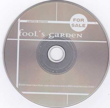 CD Fool's Garden: For Sale LTD
