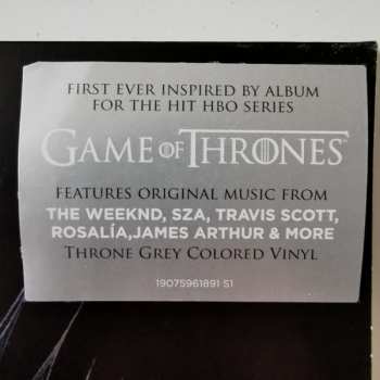 LP Various: For The Throne (Music Inspired By The HBO Series Game Of Thrones) LTD | CLR