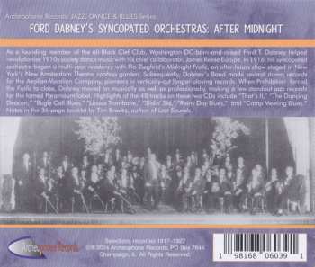 2CD Ford Dabney's Syncopated Orchestra: After Midnight