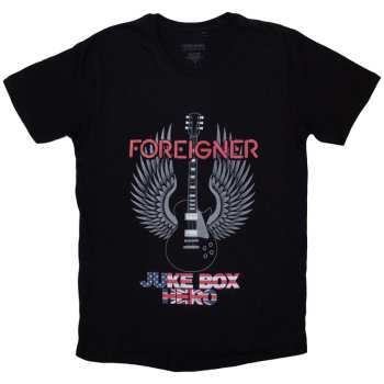  Foreigner: Foreigner Unisex T-shirt: Juke Box Hero (medium) M
