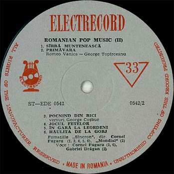 LP Sincron: Romanian Pop Music II