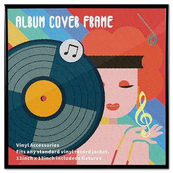 Audiotechnika Fotorámeček na LP závěsný Zlatý