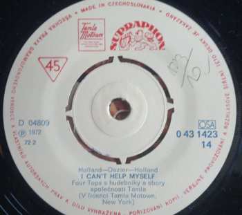 SP Four Tops: I Can't Help Myself / What Is A Man