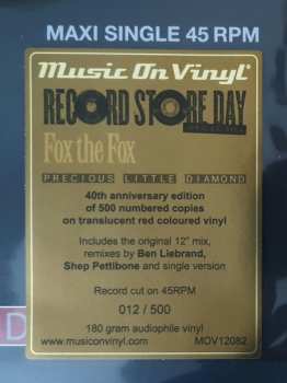 LP Fox The Fox: Precious Little Diamond LTD | NUM | CLR