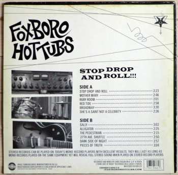 LP Foxboro Hot Tubs: Stop Drop And Roll!!!