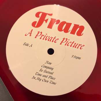 LP Fran: A Private Picture LTD | PIC | CLR
