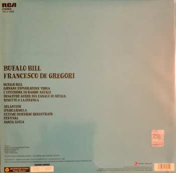 LP Francesco De Gregori: Bufalo Bill