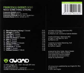 CD Francesco Diodati: Need Something Strong 