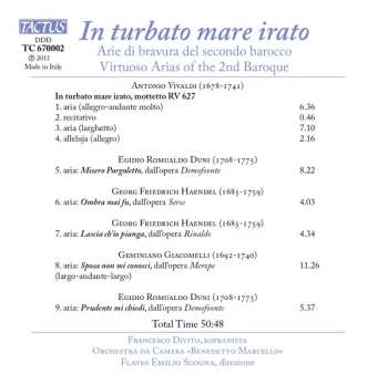 CD Flavio Scogna: In Turbato Mare Irato - Arie Di Bravura Del Secondo Barocco 