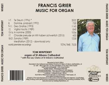 CD Tom Winpenny: Music For Organ