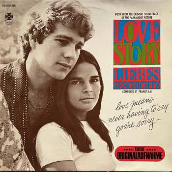 LP Francis Lai: Love Story - Liebesgeschichte (Music From The Original Soundtrack Of The Paramount Picture)