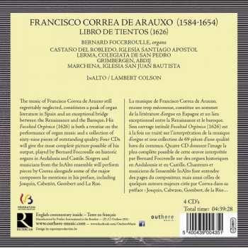 4CD/Box Set Bernard Foccroulle: Libro de Tientos