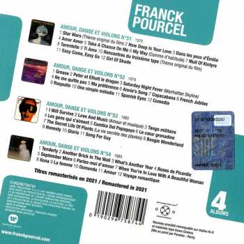 4CD/Box Set Franck Pourcel: Coffret 2021 4 Albums