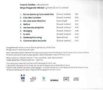 CD Franck Tortiller: Les Heures Propices