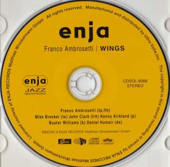 CD Buster Williams: Wings LTD