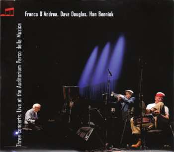 3CD/Box Set Franco D'Andrea: Three Concerts. Live At The Auditorium Parco Della Musica