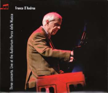 3CD/Box Set Franco D'Andrea: Three Concerts. Live At The Auditorium Parco Della Musica