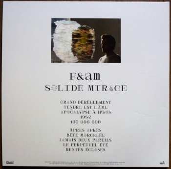 LP/SP Frànçois And The Atlas Mountains: Solide Mirage CLR