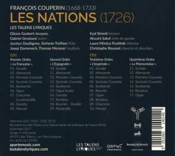 2CD Christophe Rousset: Les Nations