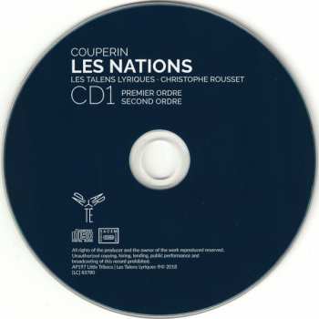 2CD Christophe Rousset: Les Nations