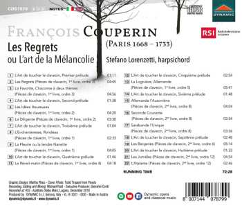 CD François Couperin: Les Regrets Ou L'art de la Mélancolie