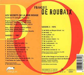 CD François De Roubaix: Les Secrets De La Mer Rouge (Bande Originale De La Série)